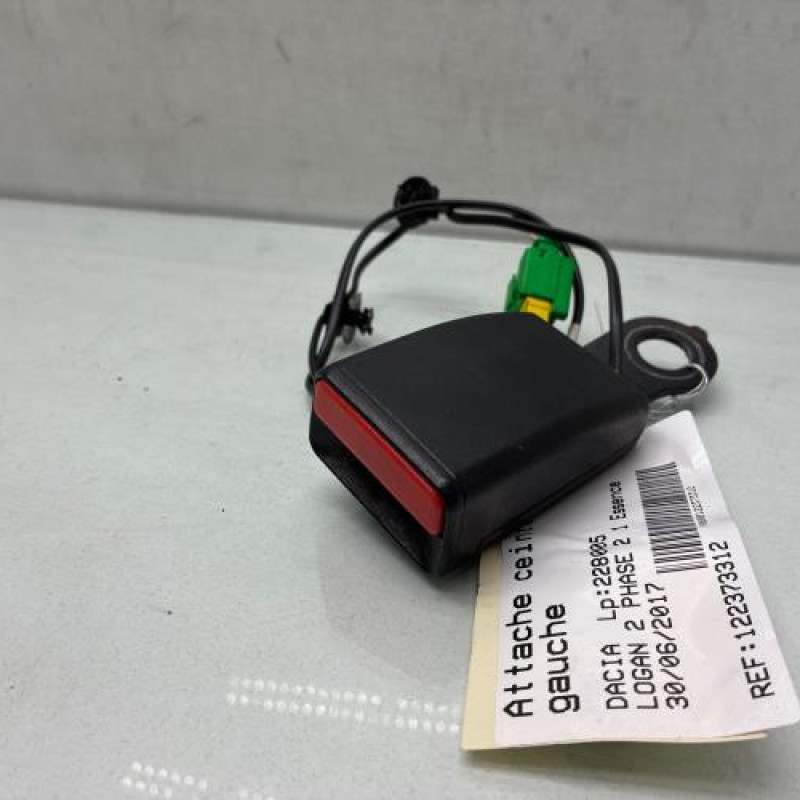 Attache ceinture avant gauche DACIA LOGAN 2 Photo n°1