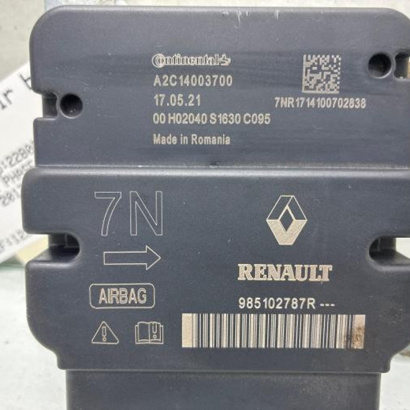 Boitier air bag DACIA LOGAN 2 Photo n°2