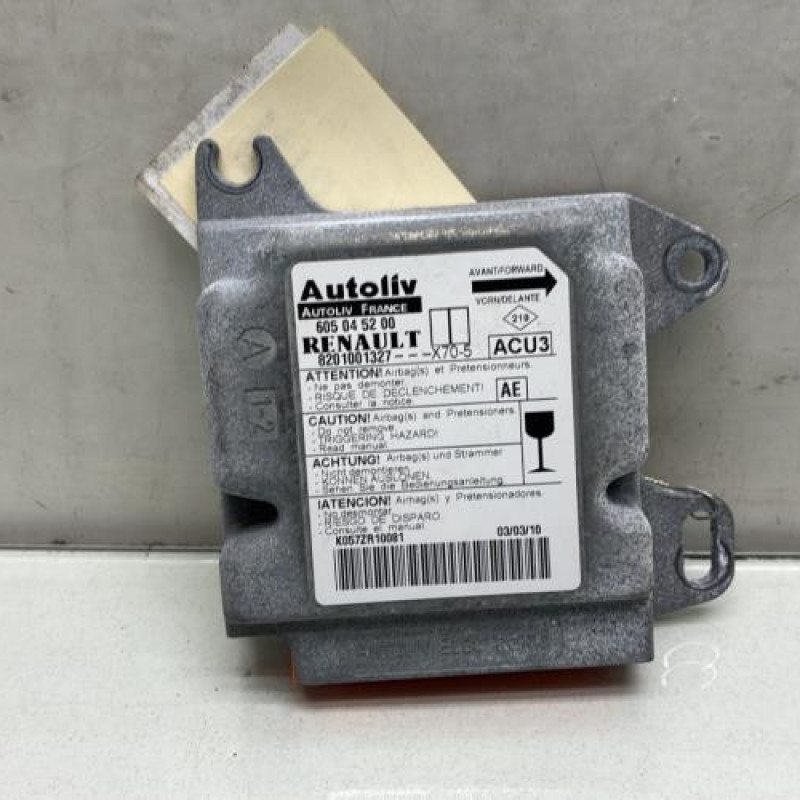 Boitier air bag RENAULT MASTER 2 Photo n°1