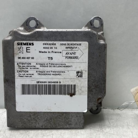 Boitier air bag PEUGEOT 307 Photo n°1