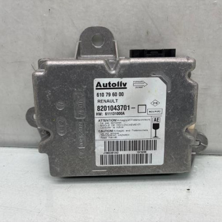 Boitier air bag RENAULT CLIO 3 Photo n°1