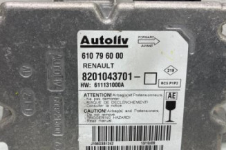 Boitier air bag RENAULT CLIO 3