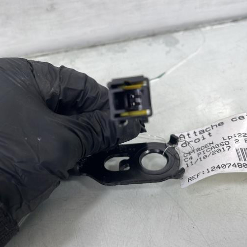 Attache ceinture avant droit CITROEN C4 PICASSO 2 Photo n°4
