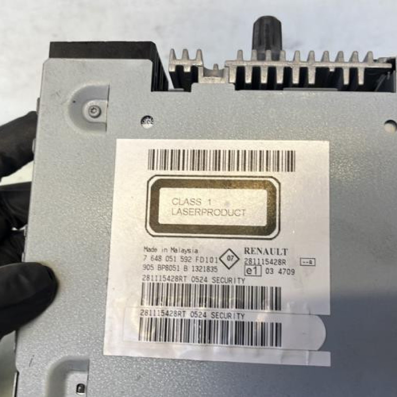 Autoradio d'origine DACIA SANDERO 1 Photo n°3