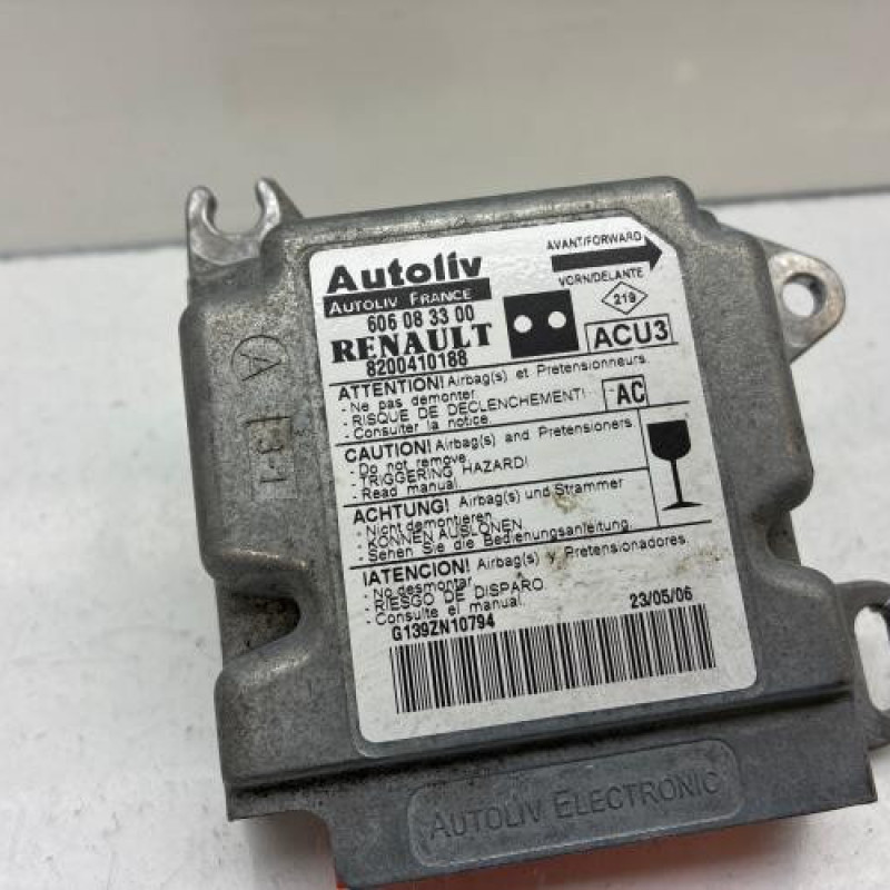 Boitier air bag RENAULT KANGOO 1 Photo n°2