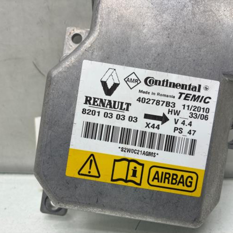 Boitier air bag RENAULT TWINGO 2 Photo n°2