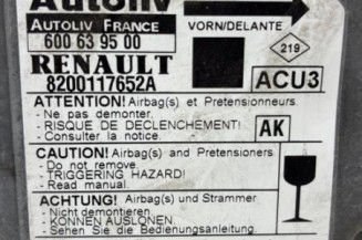 Boitier air bag RENAULT SCENIC 1