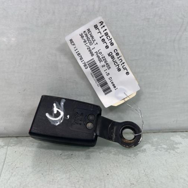 Attache ceinture arriere gauche RENAULT KANGOO 1 Photo n°2