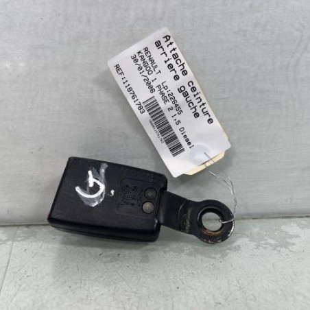 Attache ceinture arriere gauche RENAULT KANGOO 1