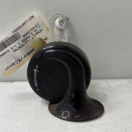Avertisseur/Klaxon RENAULT CLIO 3 Photo n°1
