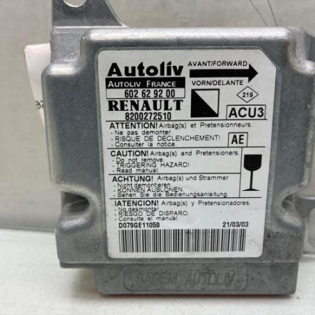 Boitier air bag RENAULT KANGOO 1