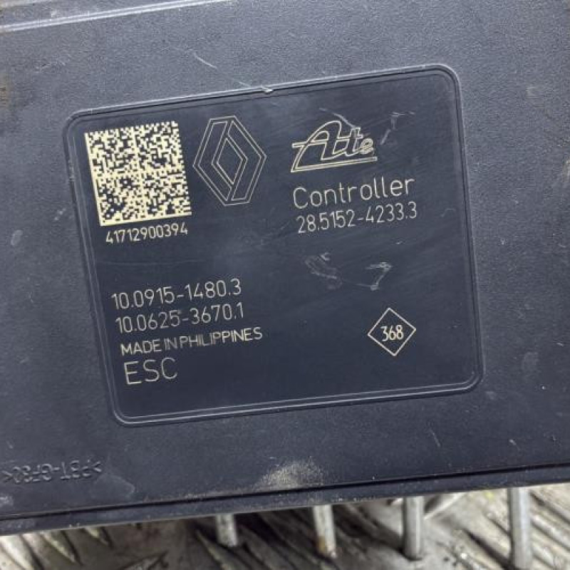 Bloc ABS (freins anti-blocage) RENAULT MEGANE 4 Photo n°2