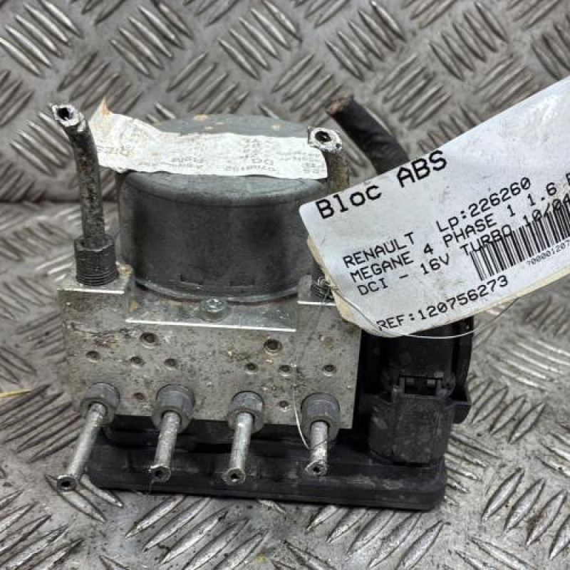 Bloc ABS (freins anti-blocage) RENAULT MEGANE 4 Photo n°4