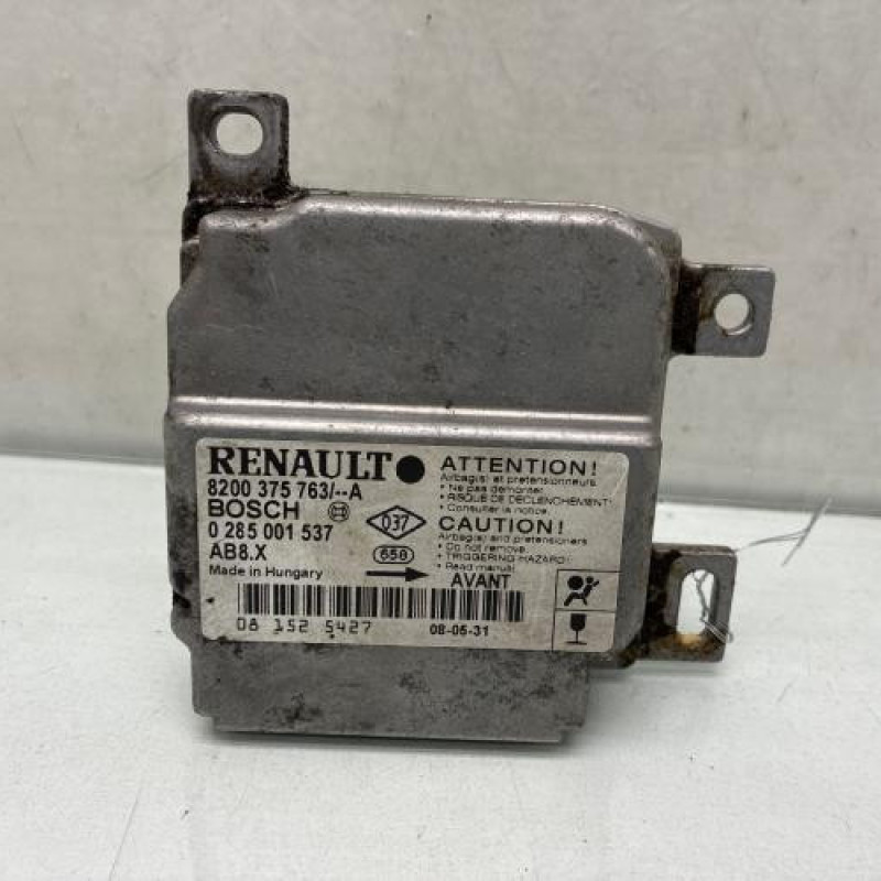 Boitier air bag RENAULT CLIO 2 Photo n°1