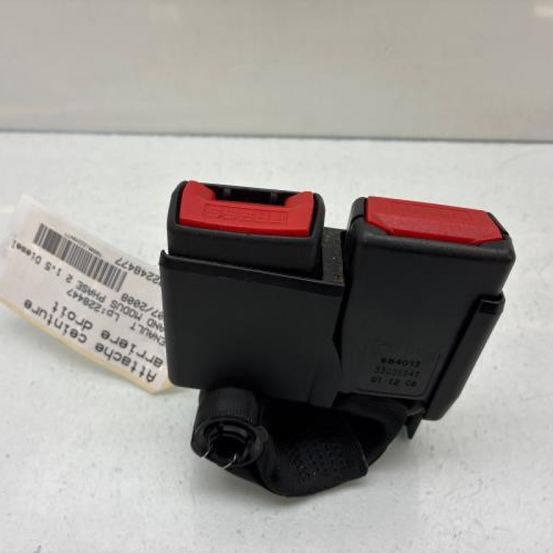 Attache ceinture arriere droit RENAULT GRAND MODUS Photo n°1