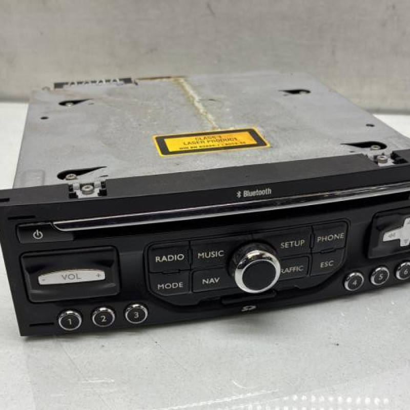 Autoradio d'origine PEUGEOT 207 Photo n°1