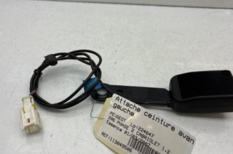 Attache ceinture avant gauche PEUGEOT 206 Photo n°1