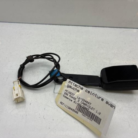 Attache ceinture avant gauche PEUGEOT 206 Photo n°1