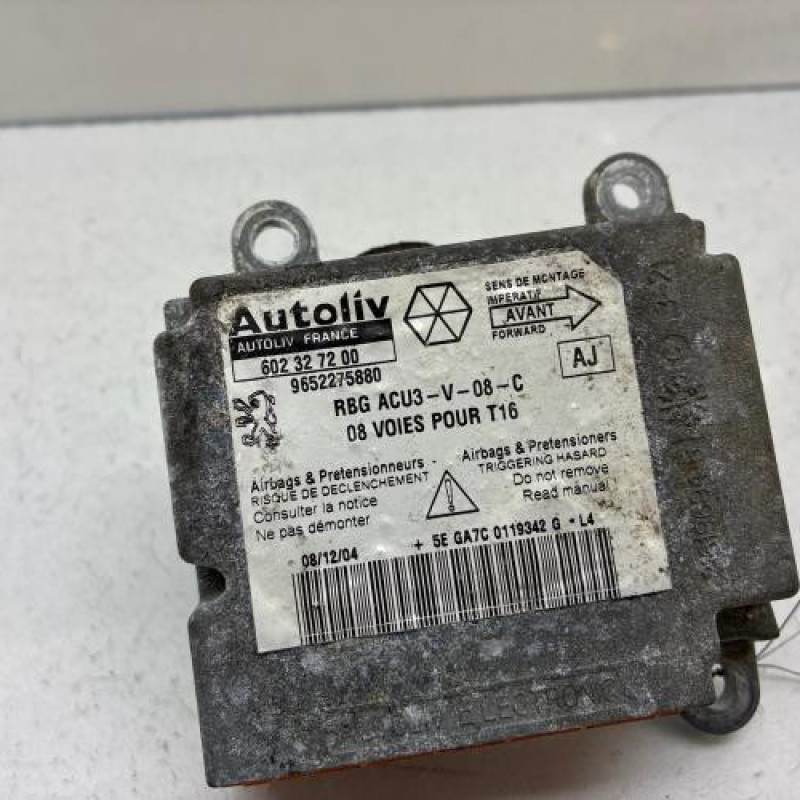 Boitier air bag PEUGEOT 206 Photo n°2