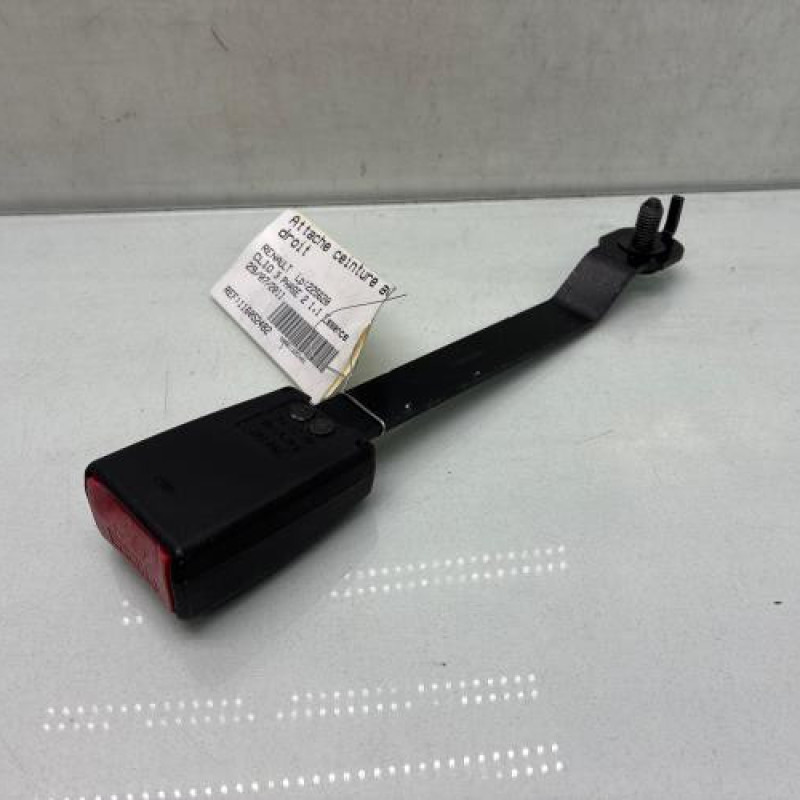 Attache ceinture avant droit RENAULT CLIO 3 Photo n°2