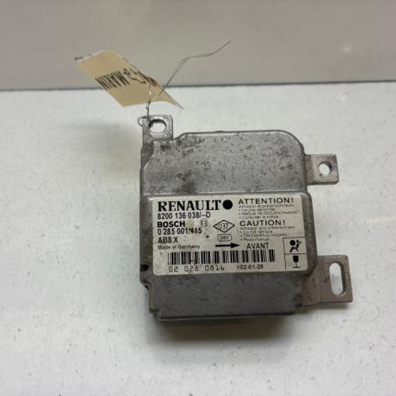 Boitier air bag RENAULT CLIO 2 Photo n°1