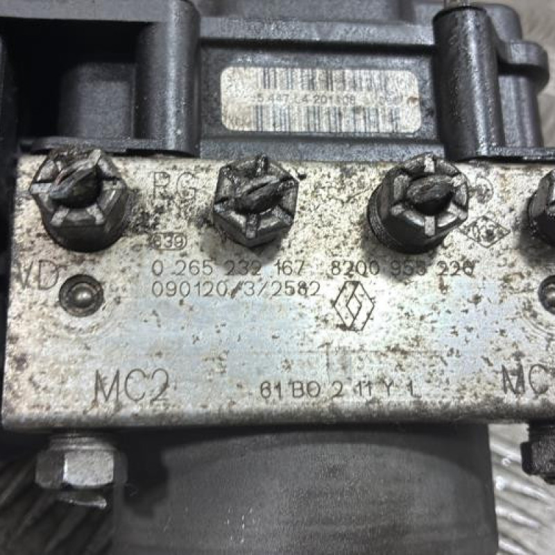 Bloc ABS (freins anti-blocage) RENAULT KANGOO 2 Photo n°3