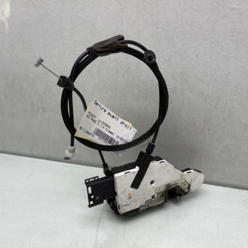 Serrure avant droit PEUGEOT 207 Photo n°3