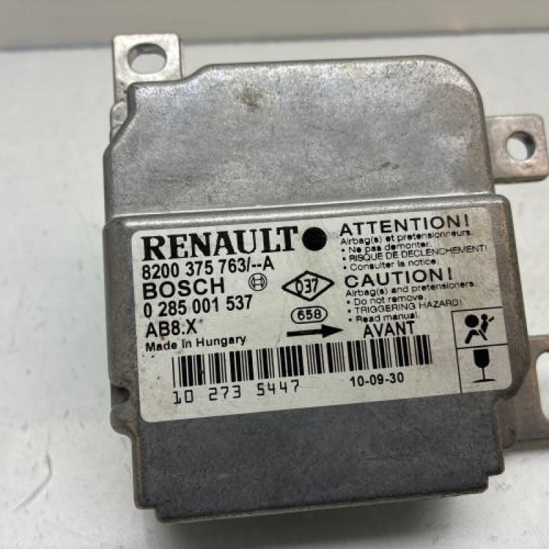 Boitier air bag RENAULT CLIO 2 CAMPUS Photo n°2