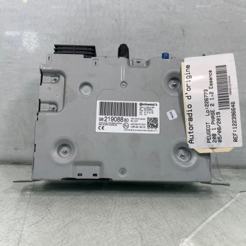 Autoradio d'origine PEUGEOT 208 1 Photo n°4