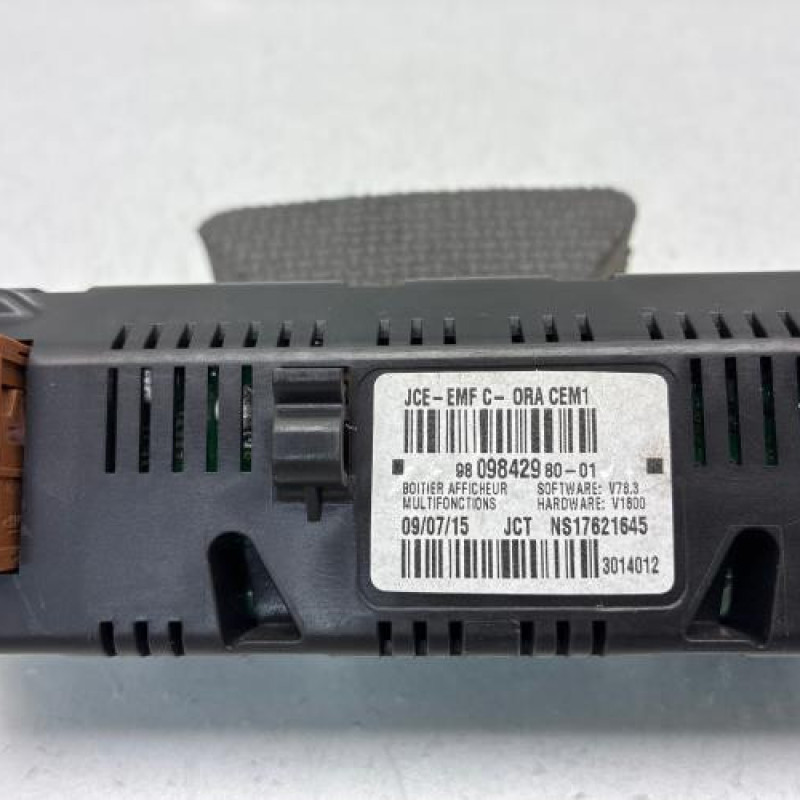 Afficheur PEUGEOT 407 Photo n°4