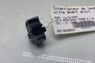 Interrupteur de leve vitre avant droit AUDI A3 2