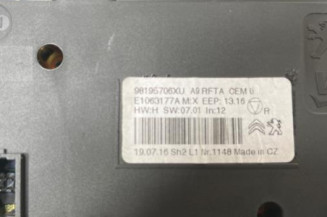 Commande chauffage PEUGEOT 208 1