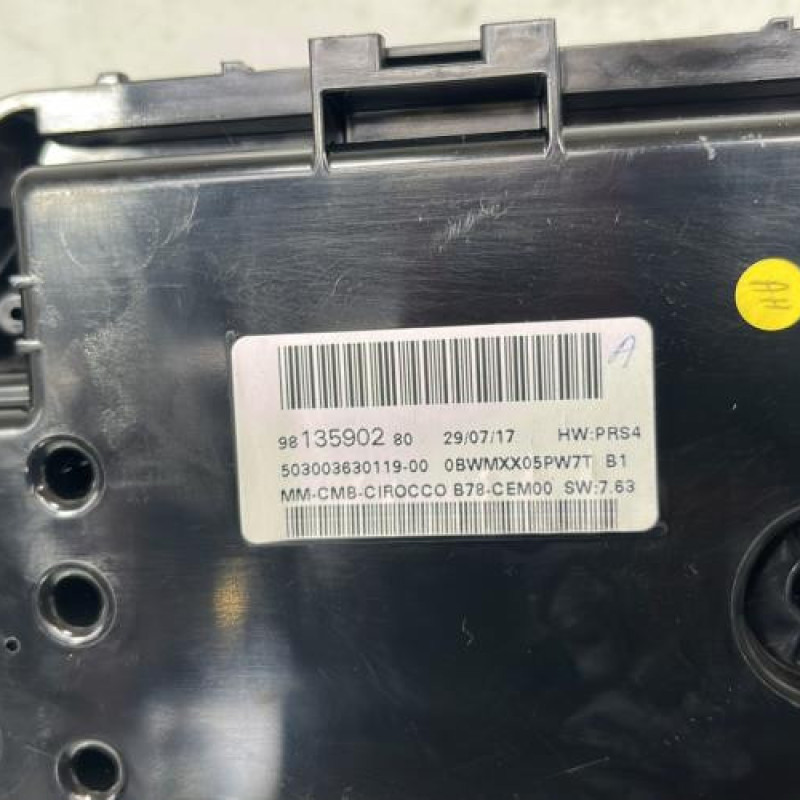 Compteur CITROEN C4 PICASSO 2 Photo n°5