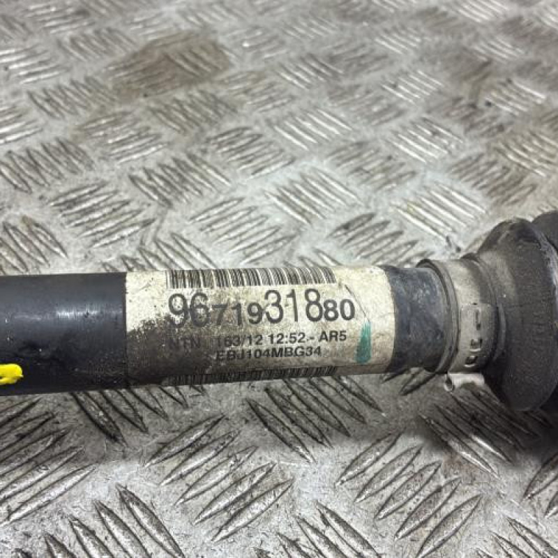 Cardan droit (transmission) PEUGEOT 508 1 SW Photo n°4