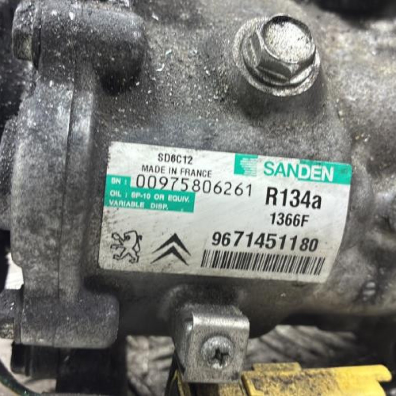 Compresseur clim PEUGEOT 508 1 SW Photo n°5