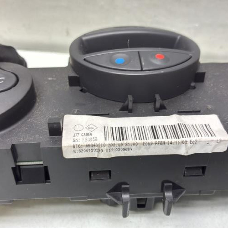 Commande chauffage RENAULT MODUS Photo n°2