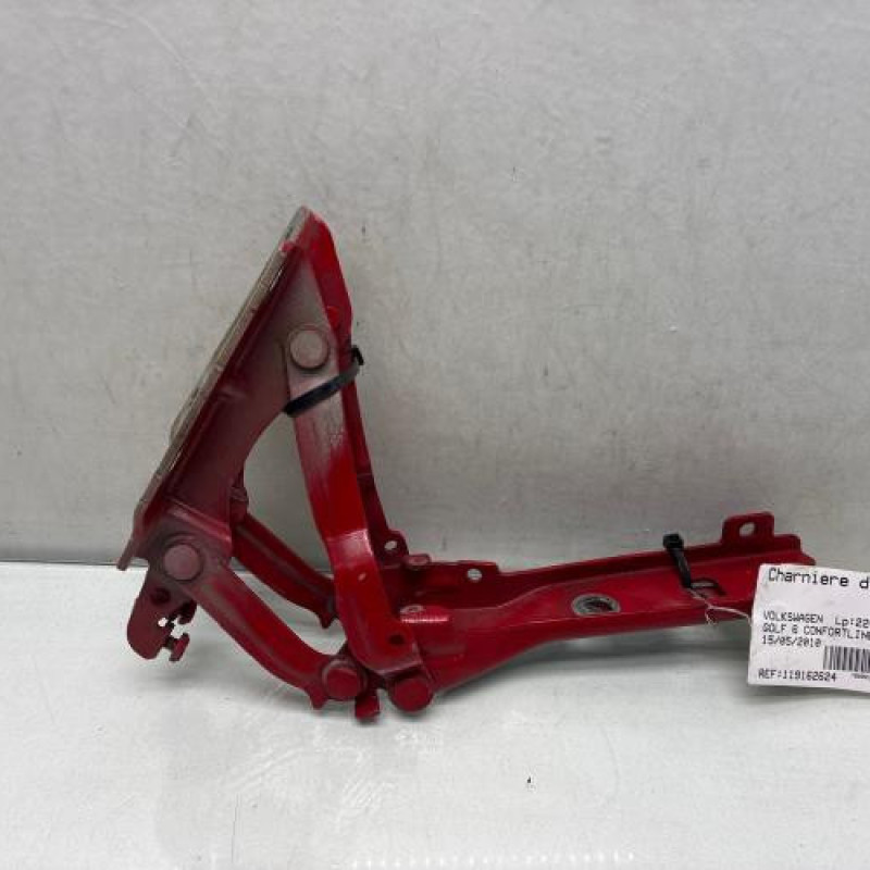 Charniere de capot VOLKSWAGEN GOLF 6 Photo n°3