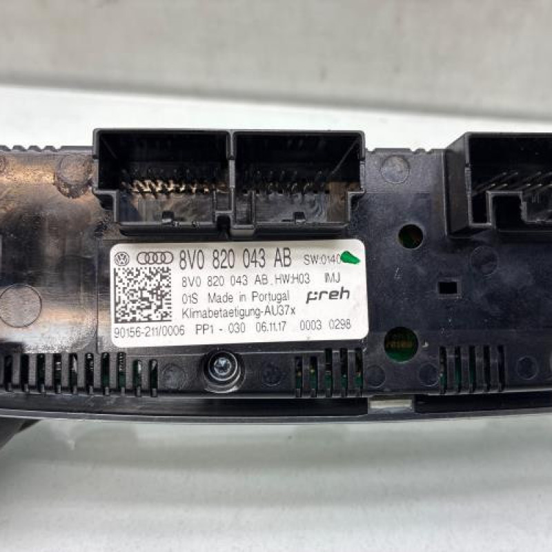 Commande chauffage AUDI Q2 Photo n°5