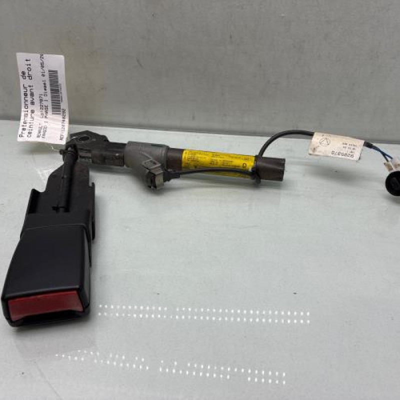 Pretensionneur de ceinture avant droit RENAULT KANGOO 1 Photo n°3