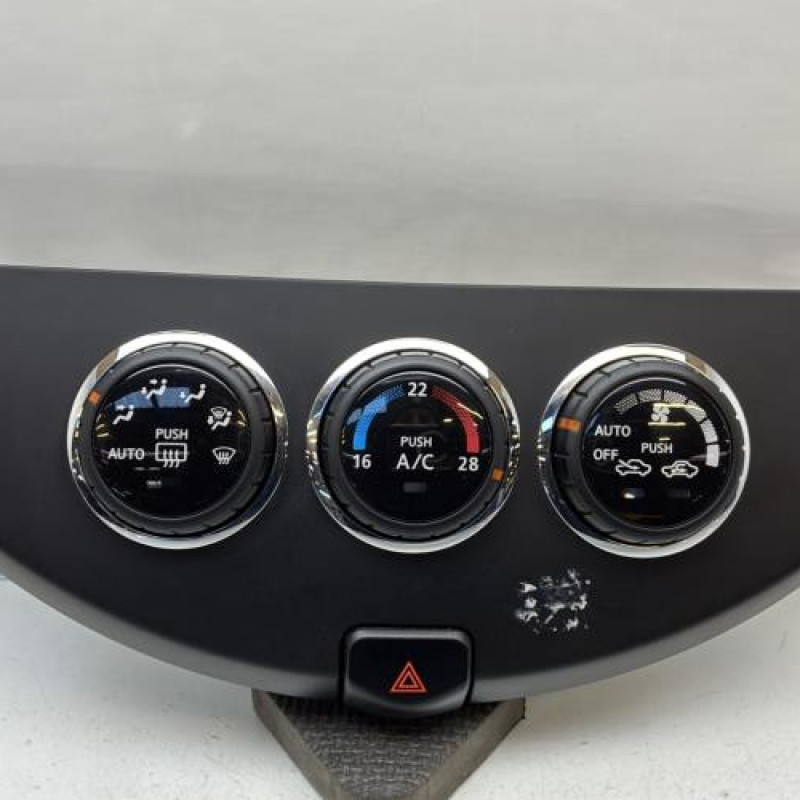 Commande chauffage NISSAN NOTE 1 Photo n°1