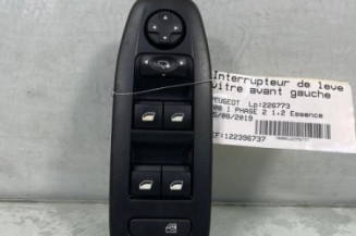 Interrupteur de leve vitre avant gauche PEUGEOT 208 1 Photo n°1