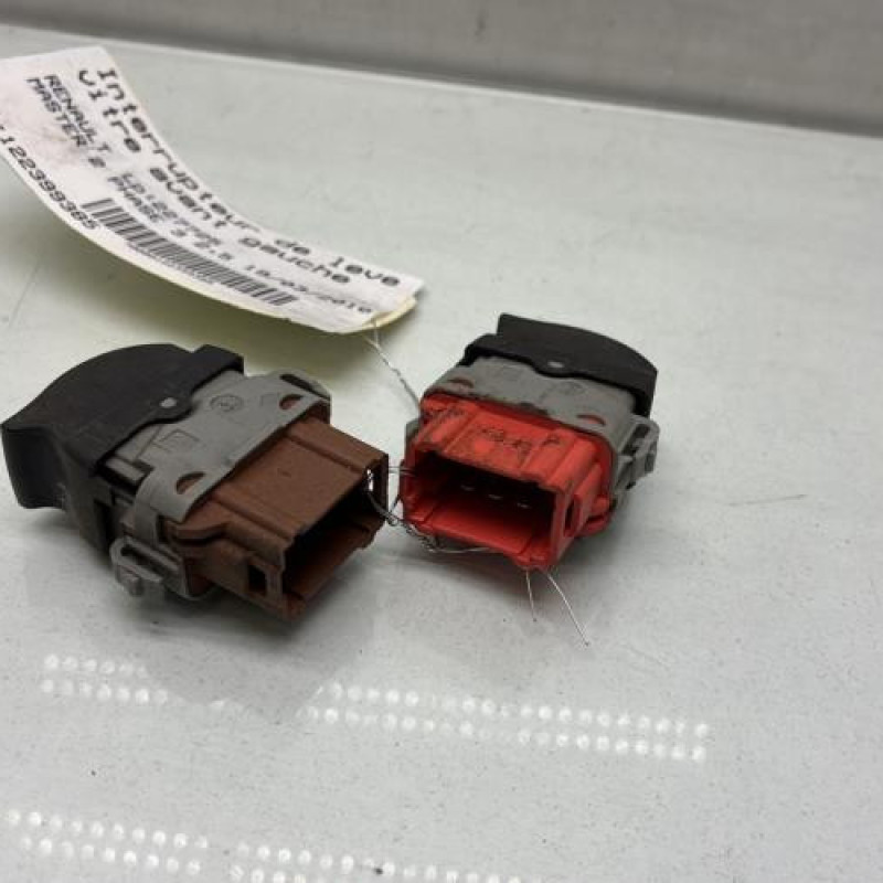 Interrupteur de leve vitre avant gauche RENAULT MASTER 2 Photo n°2