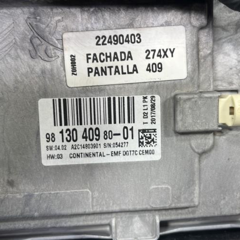 Ecran GPS CITROEN C4 PICASSO 2 Photo n°6