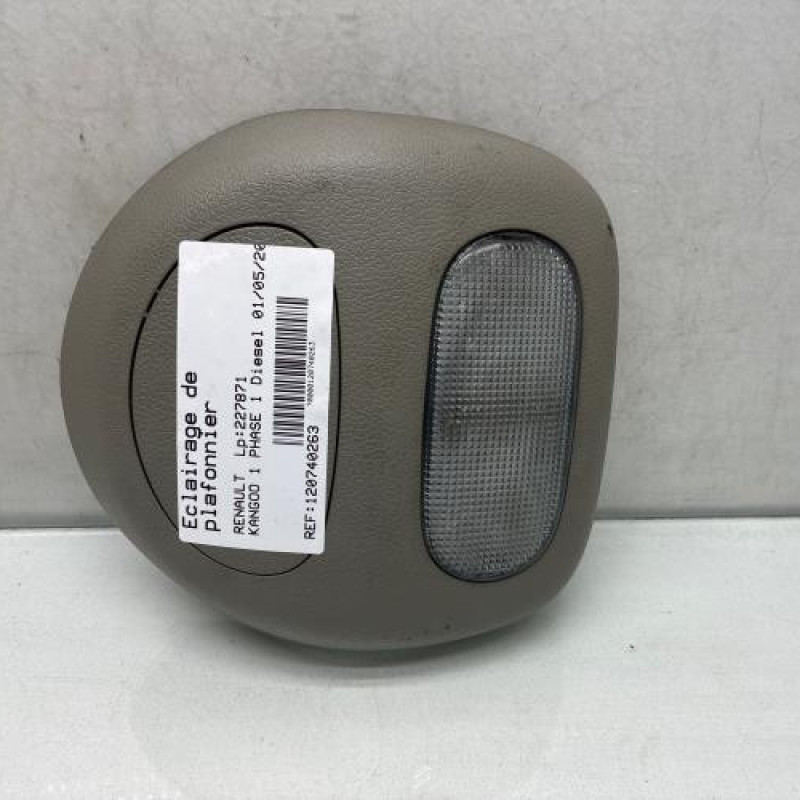 Eclairage de plafonnier RENAULT KANGOO 1 Photo n°1