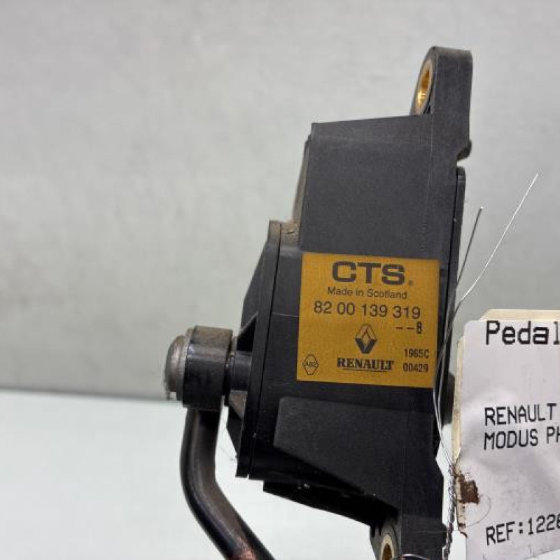 Pedale d'accelerateur RENAULT MODUS Photo n°4