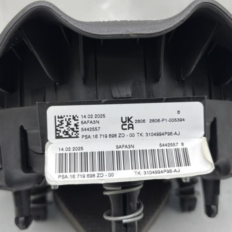 Air bag conducteur DS DS3 Photo n°4