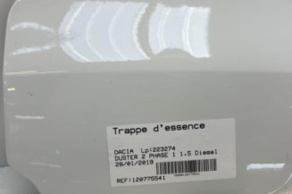 Trappe d'essence DACIA DUSTER 2 Photo n°1