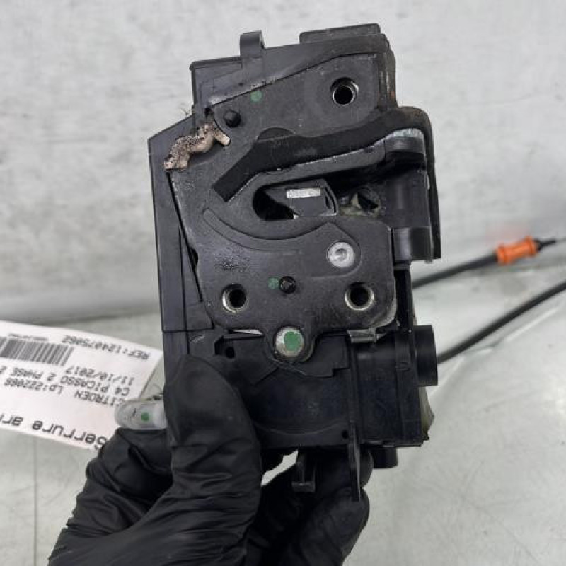 Serrure arriere gauche CITROEN C4 PICASSO 2 Photo n°2
