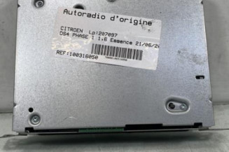 Autoradio d'origine CITROEN DS4 Photo n°1