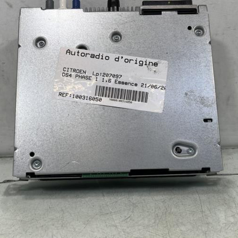 Autoradio d'origine CITROEN DS4 Photo n°1